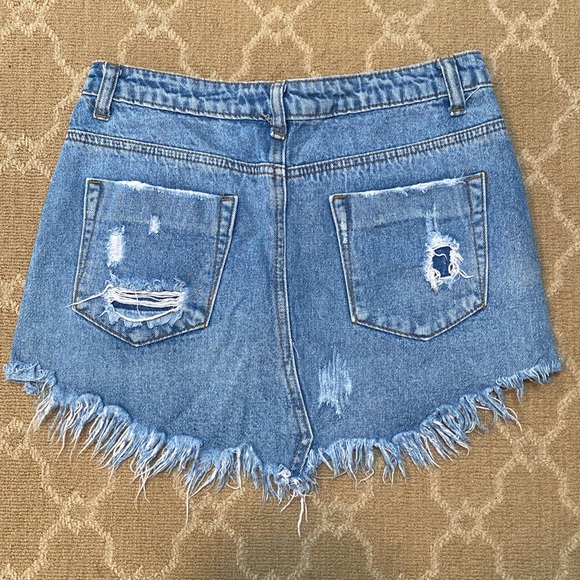 SIGNATURE8 JEAN SKIRT - Picture 4 of 4